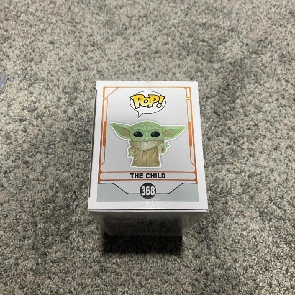 Funko Pop! Star Wars The Child Grogu Mandalorian 368 Bobble-Head Green NEW